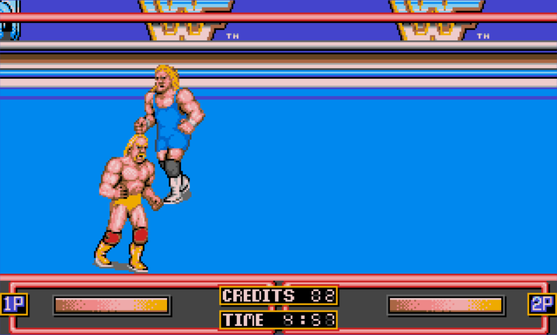 WWF WrestleMania - Atari ST game screenshot (1991) by Ocean
